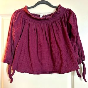 Free people off the should top